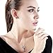 T400 Blue Purple Pink Crystal Butterfly Leverback Drop Earrings Birthday Gift for Women