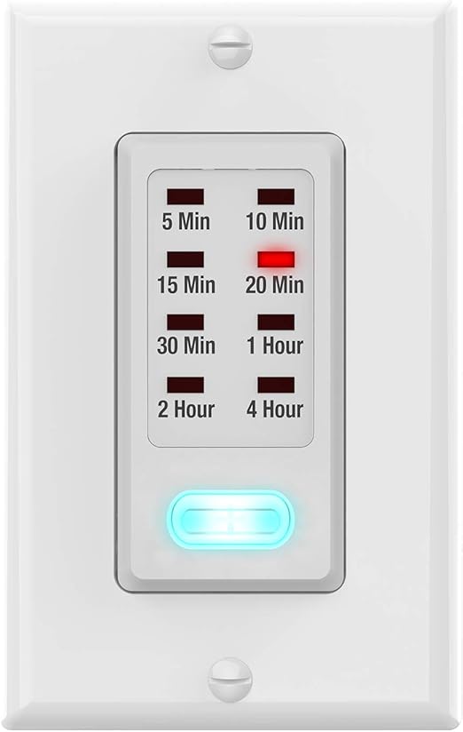 Light Timer Switch Ul Listed Fosmon 9 Setting 1875w In Wall