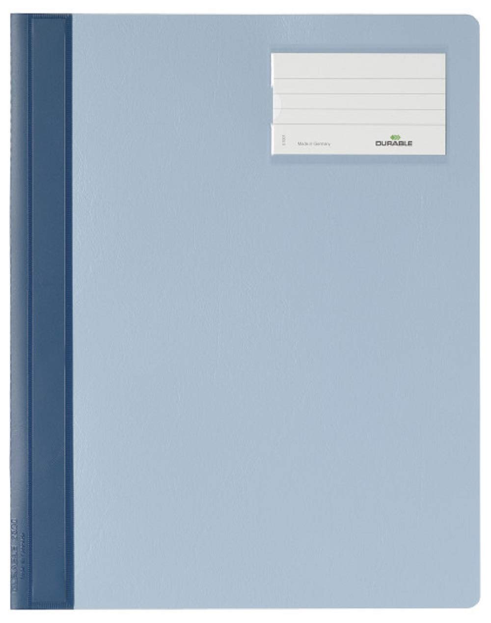 Durable 250007 Slip Folder, A4 Extra Wide (Pack of 25) - Blue