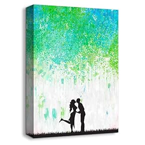 Romantic Rainy Day Home Artwork for Living Room Bedroom
