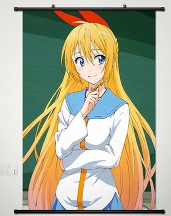 Home Decor Anime Nisekoi Wall Scroll Poster Fabric Painting Kirisaki Chitoge 016 S