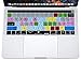 XSKN Premiere Pro CC Keyboard Skin for Touch Bar MacBook Pro 13 15 Retina Display A1706 A1989 A1707 A1990(2016 Release, Touch Bar Sticker Gift) Functional Shortcut Silicone Keyboard Cover
