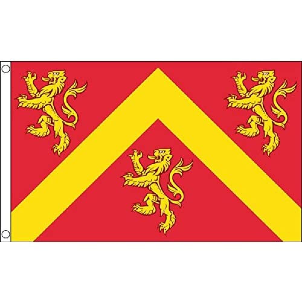 AZ FLAG - Anglesey County Flag - 2x3 Ft - 100D Polyester Anglesey Banner with Two Metal Grommets - Fade Resistant - Vivid Colors - 2' x 3' Feet - 90x60 Cm