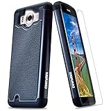 COVRWARE Microsoft Lumia 950 [Armor Defender] Dual Layer Protective Case [Shockproof] [Drop Protection] [Screen Protector] - Black (CW-950-SK01)