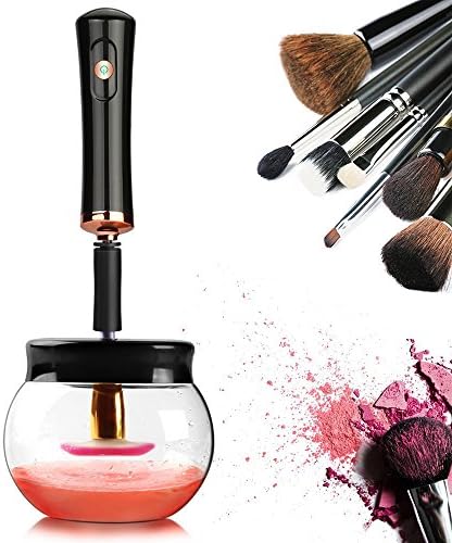 Makeup Brush Cleaner By OAZ/Makeup Brushes Cleaner, Makeup Brush Cleaner Kit, Eye Makeup Brush Cleaner, Instantly Wash and Dries Completely Clean Your Brushes in Seconds With 360 Rotation