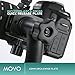 Movo GH400 Carbon Fiber Hybrid Gimbal Tripod Head with Arca-Swiss Quick-Release Plate (For Ball Heads)