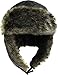 KBW-607 BLK PU Leather Solid Aviator Trapper hat Trooper Ear Flaps Ushanka Eskimo Russian Warm Winter Cold