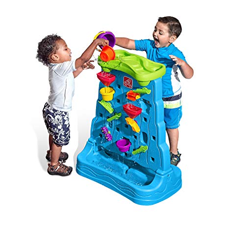 Step2 Waterfall Discovery Wall DoubleSided Outdoor Water Play Set