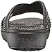 crocs Women's Crocssloane Embellished Xstrap Slide Sandal, Black/Black, 7 M US