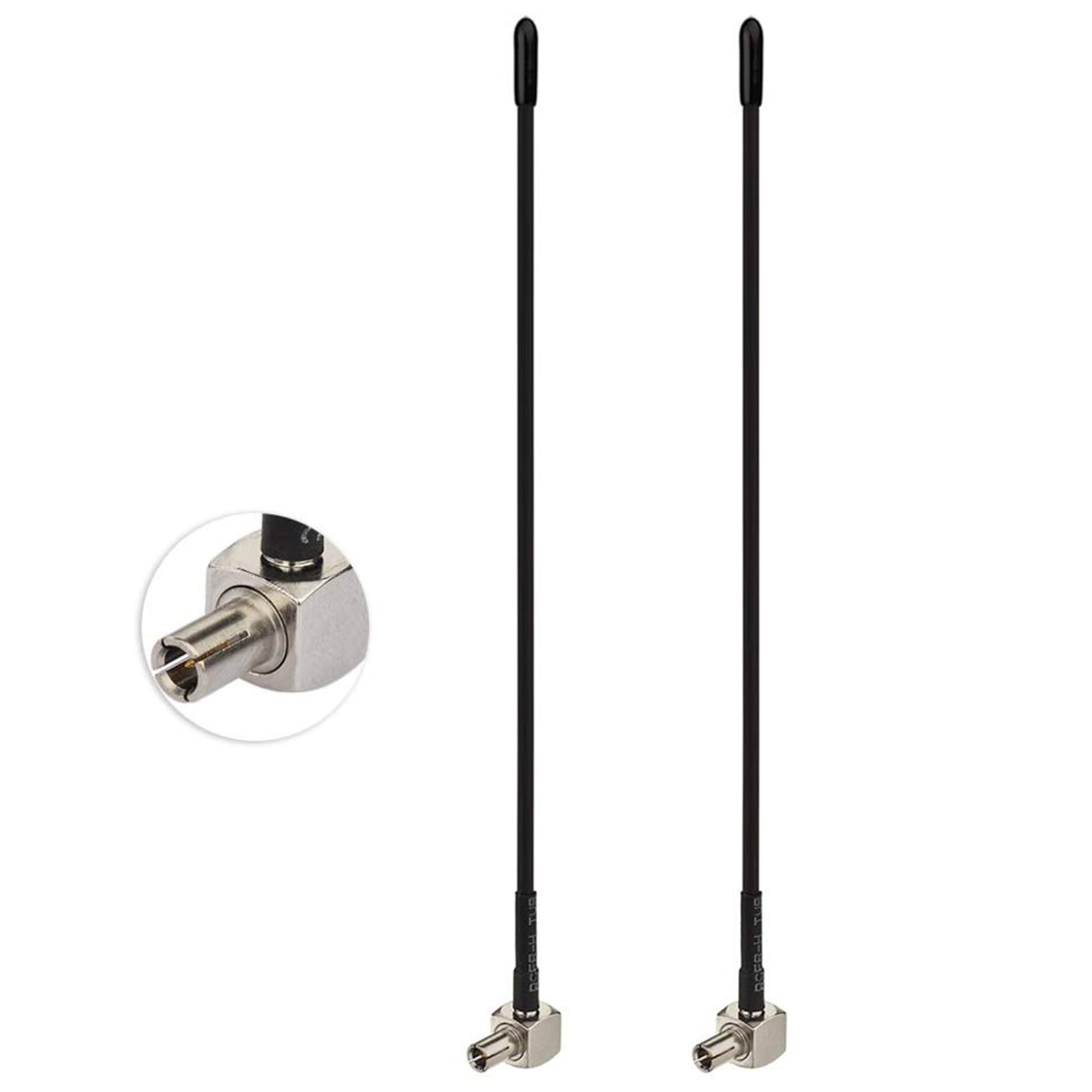 Bingfu 4G LTE Antenna Mini Soft Whip TS9 Antenna (2-Pack) Compatible with Vodafone EE O2 Three 4G LTE Hotspot MiFi Router Broadband Modem USB Modem Dongle Adapter