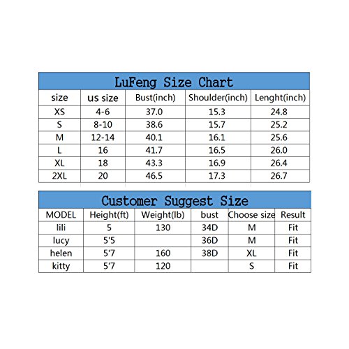 LUFENG Women's Casual V Neck T-Shirt Short Sleeve High Low Tunic Loose Blouse Tops with Pocket - Thumbnail 2