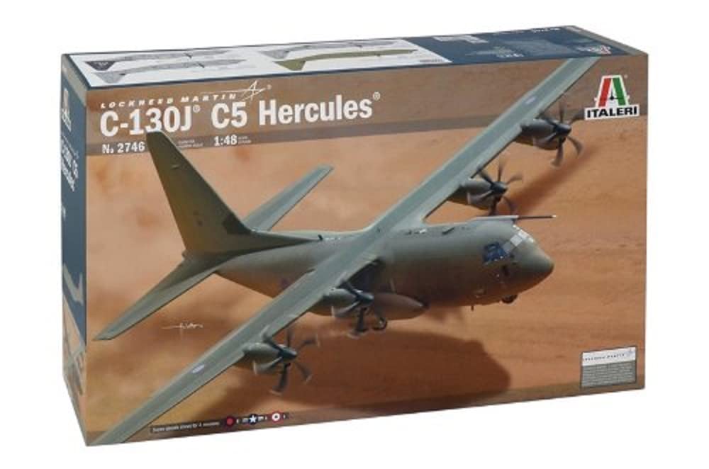 Italeri IT2746 510002746-0.075 Hercules C-130J C5