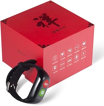Pulseras Inteligentes para Ancianos Pulsera SOS GPS Smartband ...