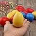 Tinksky 12pcs Plastic Percussion Musical Egg Maracas Egg Shakers Child Kids Toys (Random Color)