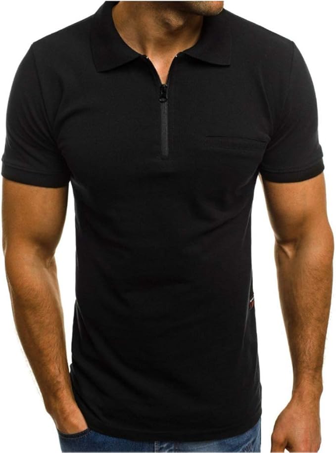 muscle fit polo shirt long sleeve