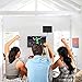HDTV Antenna,65-100 Miles Indoor HDTV Antenna Digital TV Antenna with Signal Amplifier-Support 4K 1080P Freeview Channels - 13.2Ft Coaxial Cable