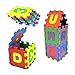 Kids EVA Foam Play Mat, 36 Pcs Baby Child Number Alphabet Puzzle Foam Maths Educational Toy Gift Puzzles - 4.72 x 4.72 inches/Pcs