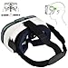 FANNEGO 3D VR Headset Virtual Reality Glasses for 3d Movies And Games Compatiable with IOS/Android 4.0
