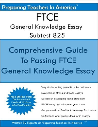 Ftce general knowledge essay prompts 2019 image