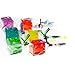 600 Pcs BPA-Free Lollipop Set Including 200 pack Lollipop treat Sticks,200 Pieces of Lollipop Parcel Bags and 200 Pieces of Wire Lines(8 Different Colors)