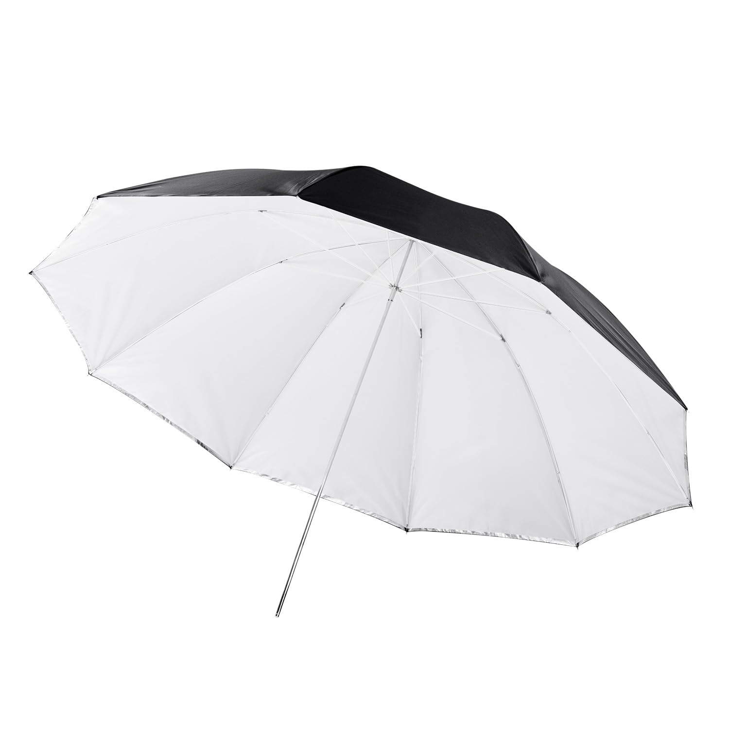 walimex Translucent and Reflex Umbrella, 2 in 1, White, 150cm