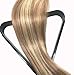 Clip in Extensions Golden Brown to Bleach Blonde Thick Double Weft Hair Extensions Clip in Silky Straight Highlights Gluless 18in 70g 7Pcs Full Head