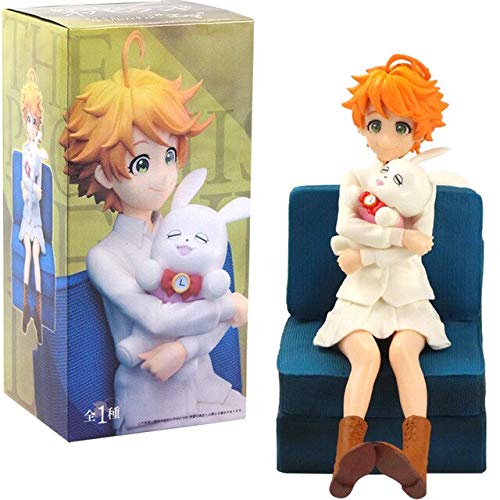 F&J The Promised Neverland Emma Action Figure (14cm, White)