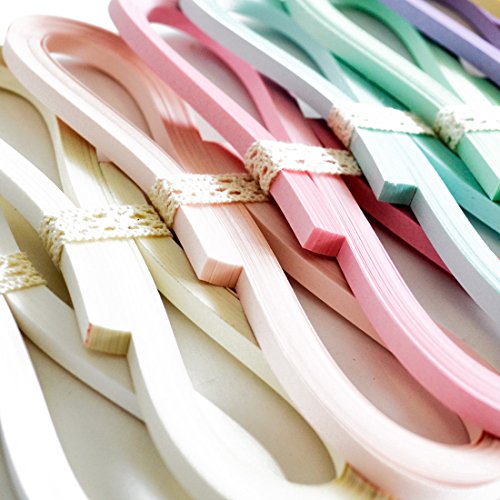 JUYA Tant Paper Quilling Set 1280 Strips 32 Colors 39cm Length/strips (Paper Width 3mm)