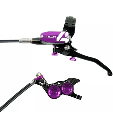 Amazon.com : Hope Tech 3 E4 Duo Disc Brake and Lever - Left Hand