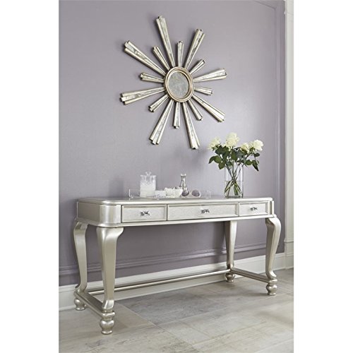 Ashley Coralayne Bedroom Vanity in Silver - Thumbnail 5