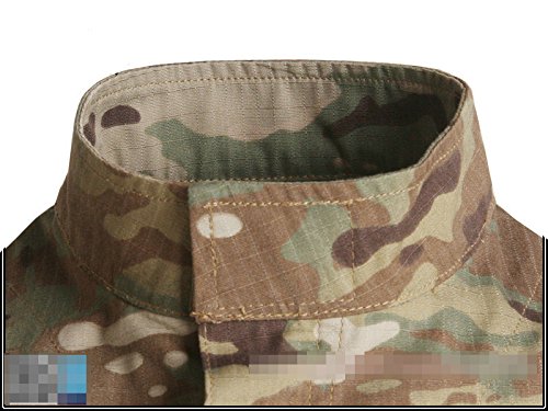 ATAIRSOFT Tactical Airsoft Kids Children BDU Hunting Combat Costume Uniform Shirt & Pants Suit Multicam MC (7Y) - Thumbnail 4