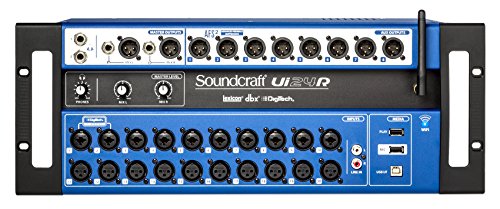 Soundcraft Ui24R 24 Input Digital Recording Mixer w/Wifi+Launchpad+Headphones