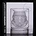 Original Stormtrooper Inverted Whisky Glass, Transparent, for Whiskey, Bourbon & Scotch, 150ml, Perfect Whisky Glass, Star Wars Gift for Men - ThumbsUp!