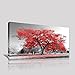 wall art for living room Simple Life red tree landscape Abstract painting office Wall Art Decor 20