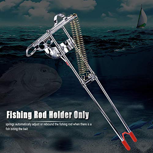Demeras Hochwertige leichte Rutenhalterung Rutenhalter aus Edelstahl Hochfester Angelrutenständer für Süßwasserfische… – Bild 4