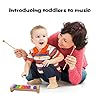 Kids-Xylophone-Wooden-Musical-Toy-for-Kids-Ages-3-and-up-Glockenspiel-Percussion-Musical-Instrument-with-Harmonica-Musical-Sheets-and-Child-Safe-Wooden-Mallets Kids Xylophone, Wooden Musical Toy for Kids Ages 3 and up. Glockenspiel Percussion Musical Instrument with Harmonica…