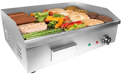 Aldkitchen 21 5 Food Electric Griddle Countertop Grill Commercial