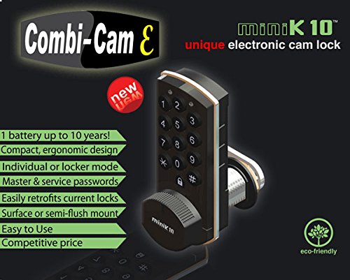 KeyGuard SL-8548-E Electronic Key Cabinet With Black Combi-Cam-E - 48 Hook - Thumbnail 4