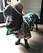 EXPAWLORER Dog Hawaiian Shirt - Dog Summer Clothes, Breathable Dog Cotton Polo T-Shirts with Floral and Sea Island Pattern,Puppy Outfit,Dog Shirt for Small Medium Large Dogs Boy and Girl in Hot Days