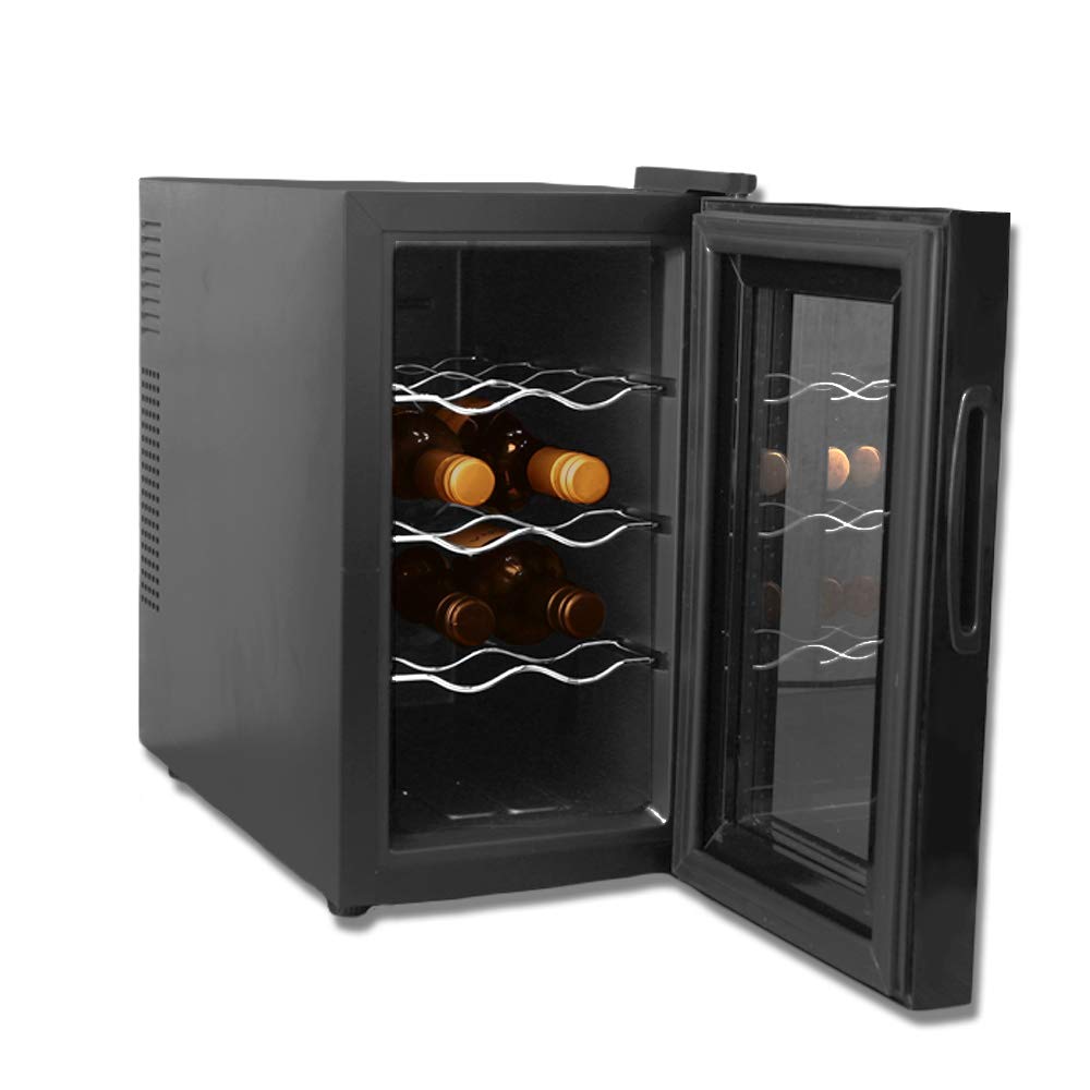 アイリスオーヤマ ワインセラー 8本収納 25L 8~18℃ ペルチェ式 庫内LED 小型 PWC-251P-B商品画像