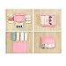 EALEK Packing Cube Set 6pcs,Compression Pouches Travel Luggage Organizers Clothes Storage Bags Laundry Bag (3 Cubes 3 Pouches,Pink)