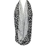 Wrapables Bird Print Infinity Scarf