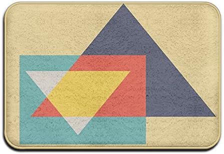 Triangle Pattern Super Absorbent Anti-Slip Mat,Coral Carpet,Carpet Door Mat,Carpet,Carpet,Door Mat,40x60 Cm