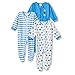 Gerber Onesies Baby Boy Sleep N' Play Sleepers 3 Pack Monster