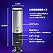 Hieha Hand Free Male Masturbation Cup Automatic Piston Thrusting Retractable (ブラック)