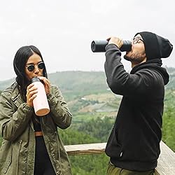 JoyJolt Triple Insulated Water Bottle with Straw