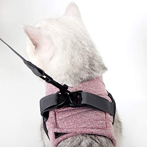 EVEL Cat Harness Leash Straps Soft and Comfortable Cat Walking Jacket