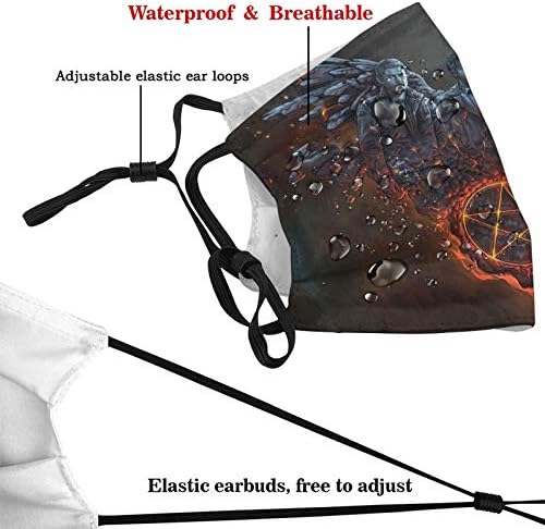 Adjustable face mask with breathable fabric and buckle for secure fit, priced at $12.89.