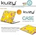 Kuzy MacBook Air 13 inch Case A1466 A1369 Soft Touch Cover for Older Version 2017, 2016, 2015 Hard Shell - Vintage Flower Yellow