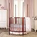 Dream On Me Sophia Posh Circular Crib, Cherry